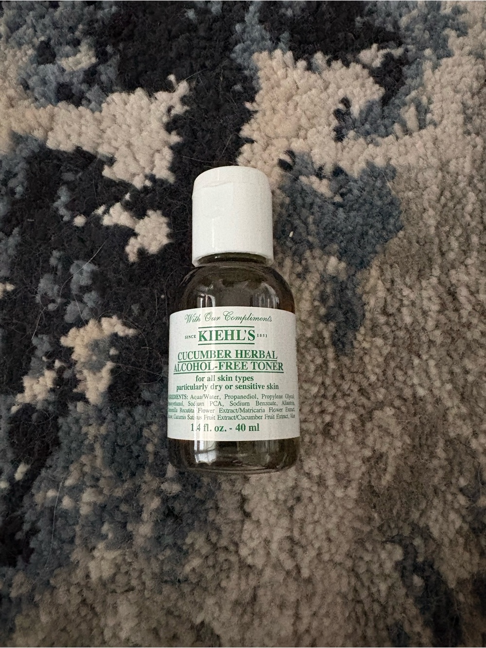 Kiehl's Cucumber Herbal Alcohol-Free Toner - white and green